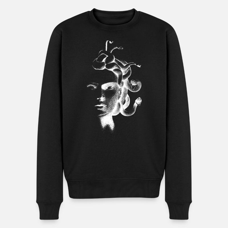 Méduse - Pull Premium bio Homme - noir