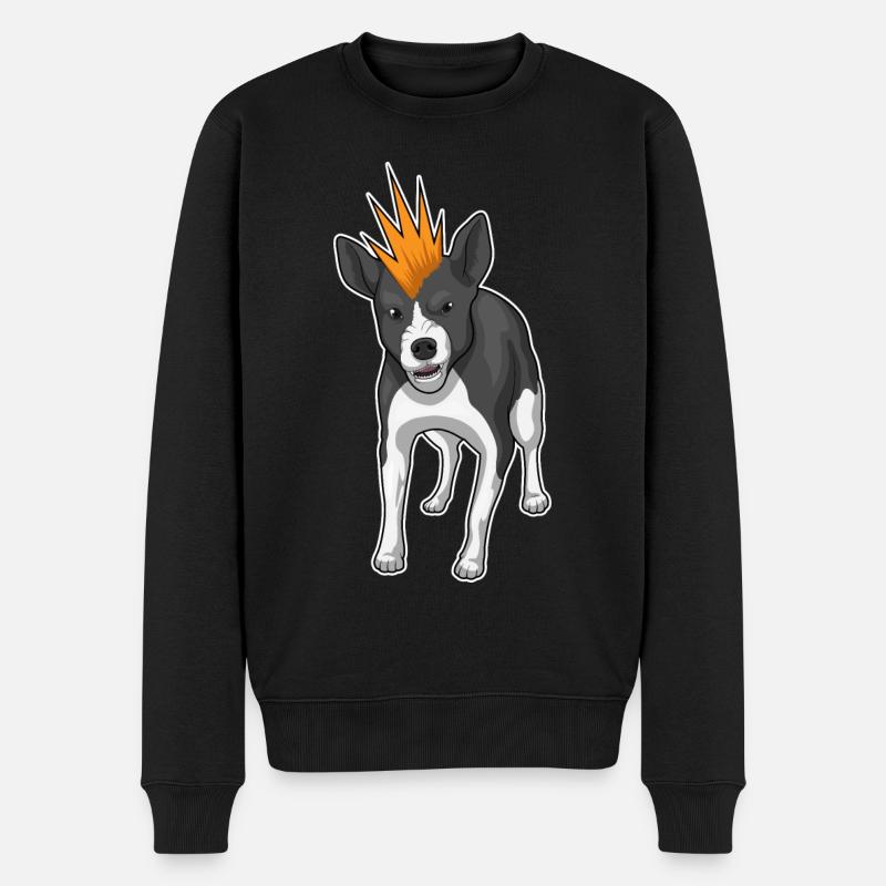 Mauvais chien - Pull Premium bio Homme - noir