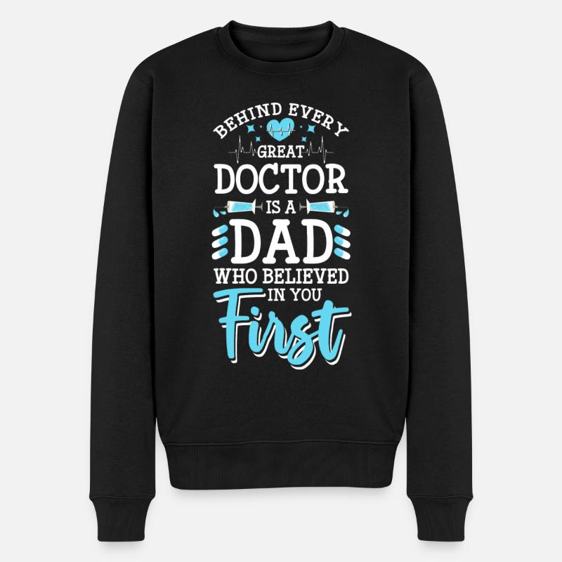 Docteur Médecine Étudiant Plaie - Pull Premium bio Homme - noir