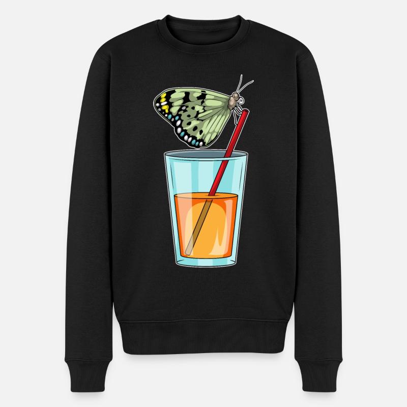 Jus de papillon - Pull Premium bio Homme - noir