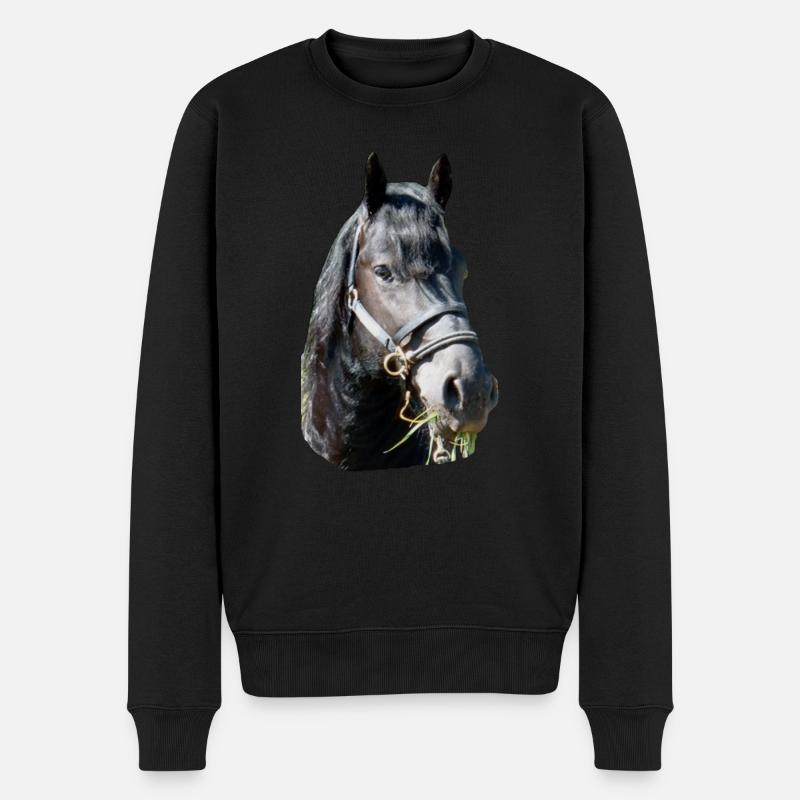 Tête de frise - Pull Premium bio Homme - noir