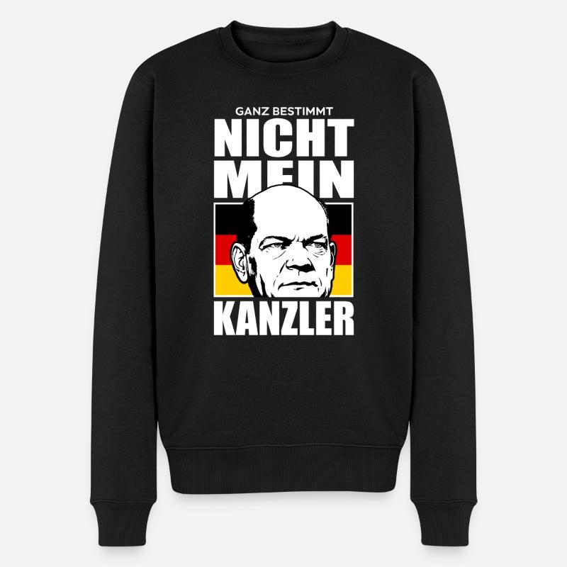 Pas ma chancelière - Pull Premium bio Homme - noir