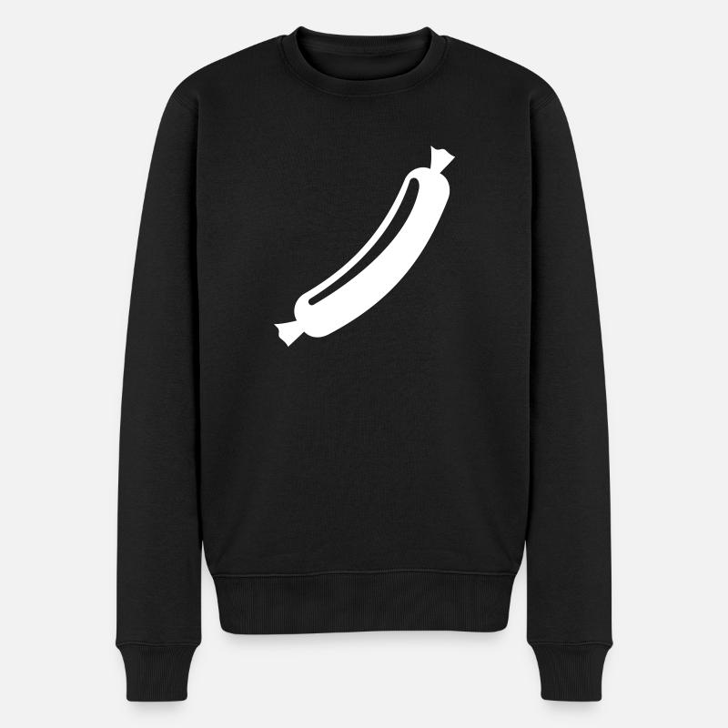 Saucisse - Pull Premium bio Homme - noir