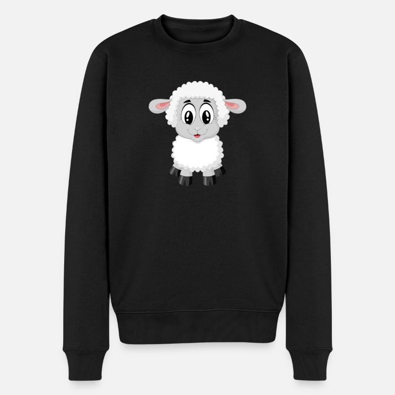 moutons doux! - Pull Premium bio Homme - noir