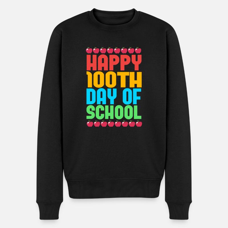 2e année - Pull Premium bio Homme - noir