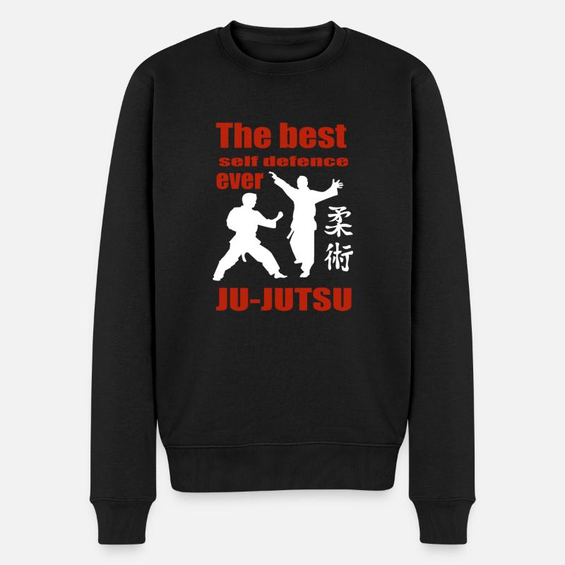T-shirt d'autodéfense Ju Jutsu - Pull Premium bio Homme - noir