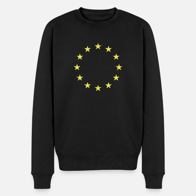 L’Europe unie l’UE - Pull Premium bio Homme - noir