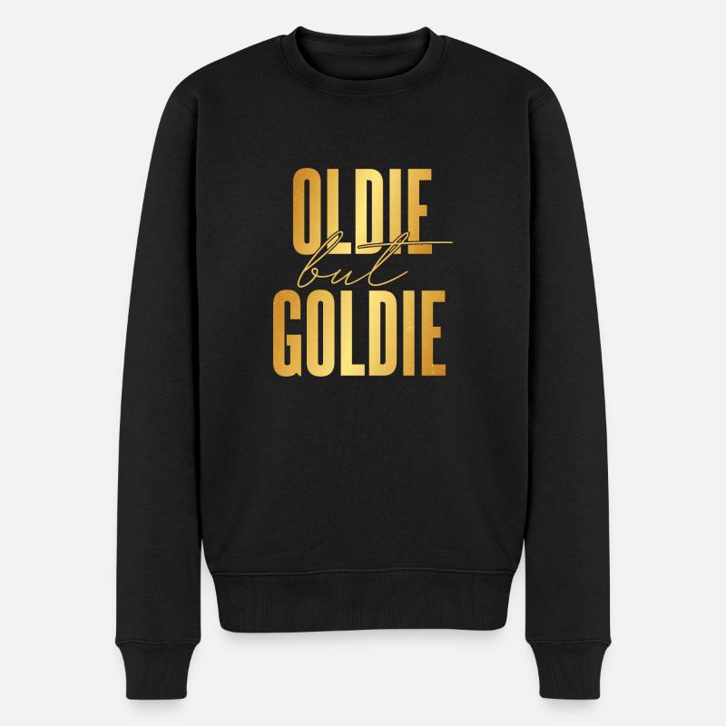 Oldie mais Goldie - Pull Premium bio Homme - noir