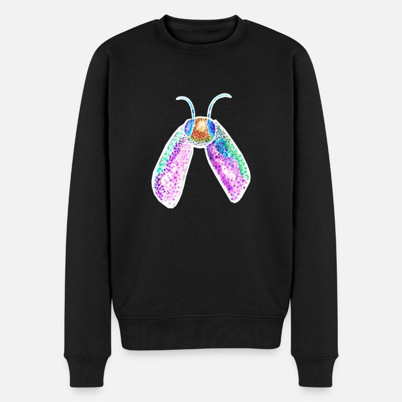 insekt biene - Männer Premium Bio Pullover - Schwarz