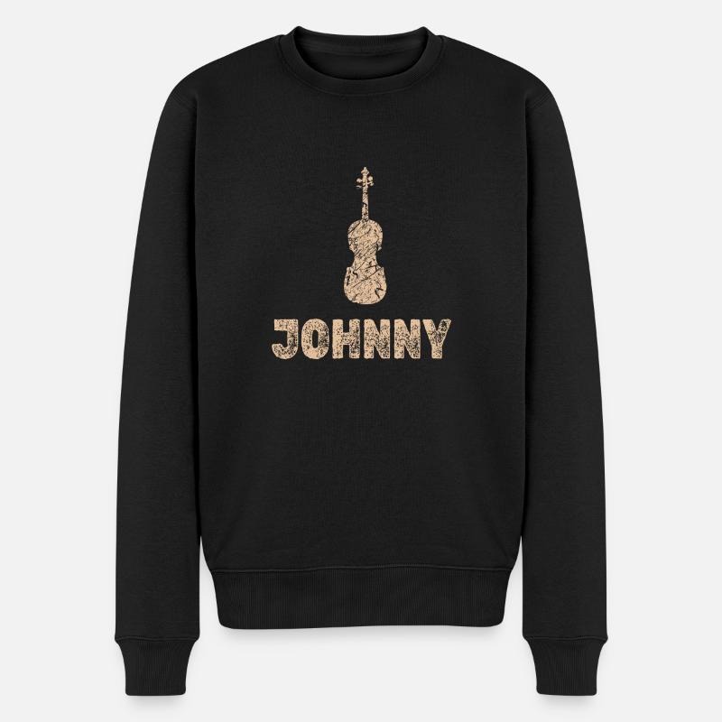 Geschenk für Johnny - Männer Premium Bio Pullover - Schwarz