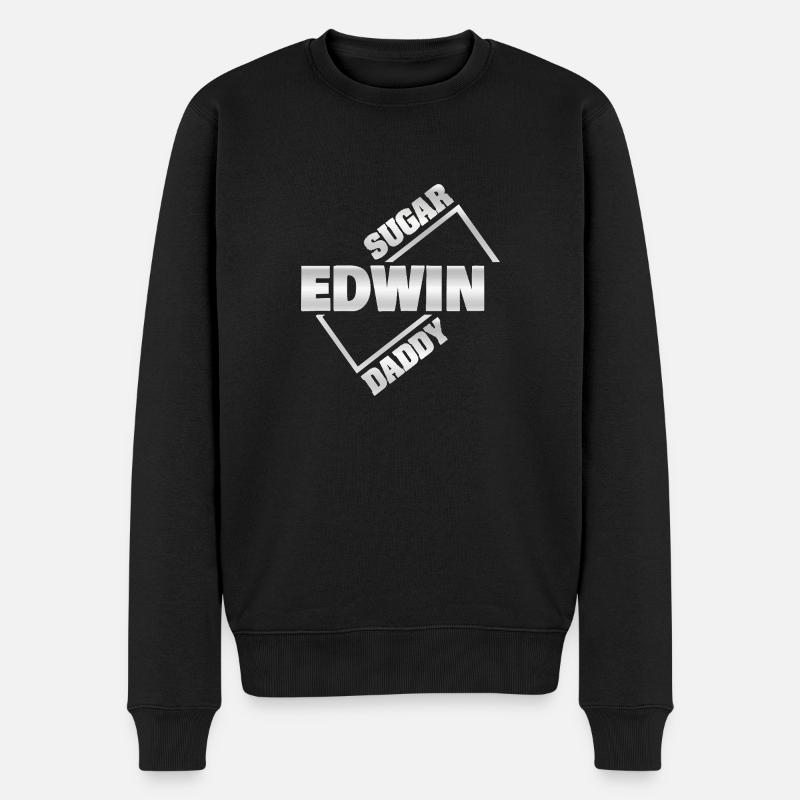 Sugar Daddy Edwin - Pull Premium bio Homme - noir