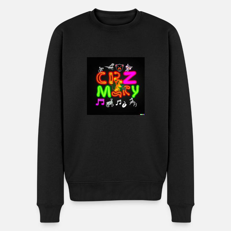 Animals - Männer Premium Bio Pullover - Schwarz