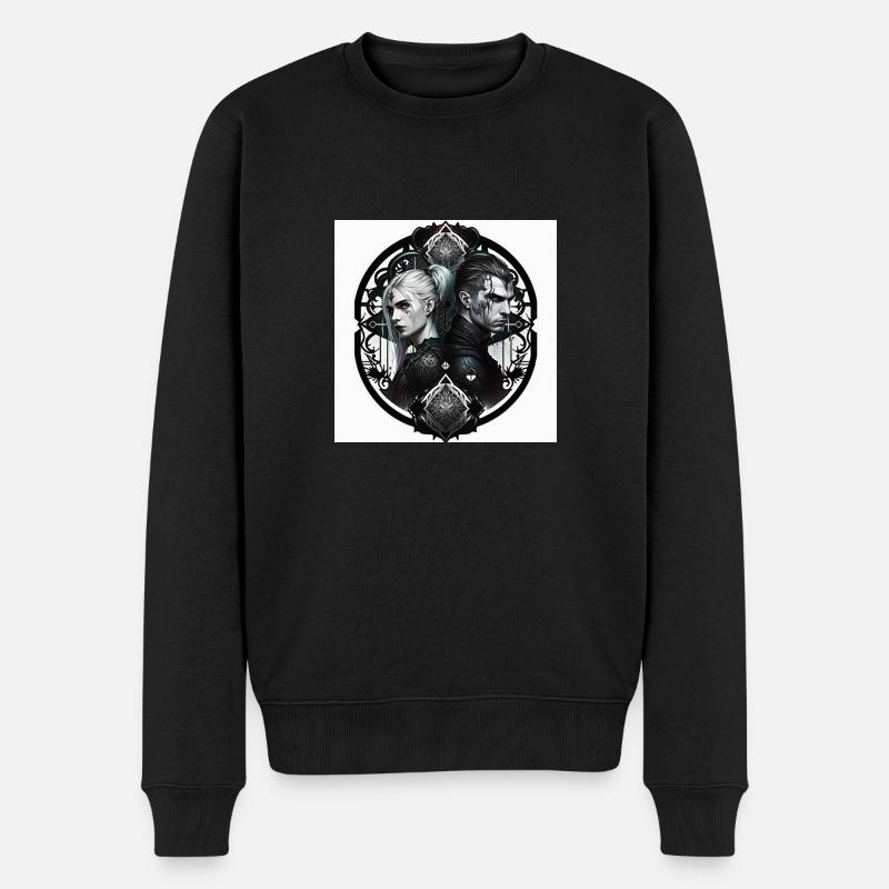 couple - Pull Premium bio Homme - noir