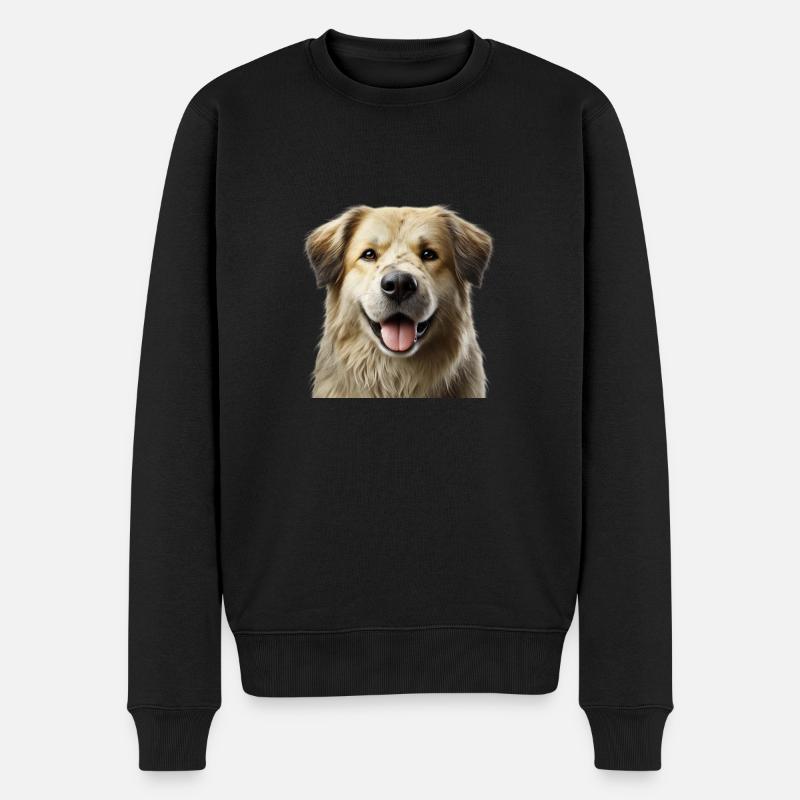 Chien - Pull Premium bio Homme - noir