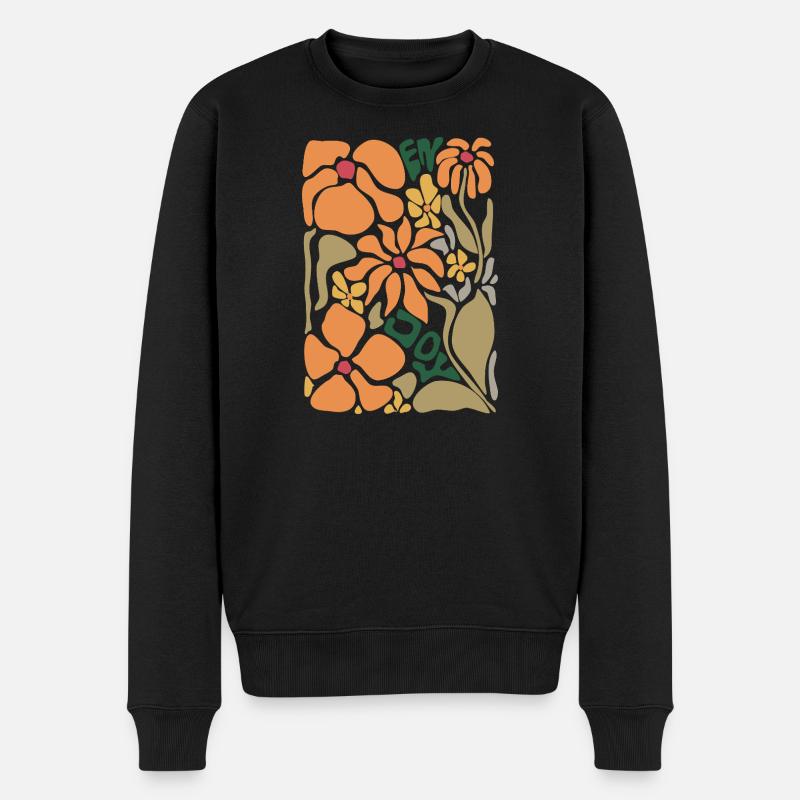 Fleurs d’oranger - Bon appétit - Pull Premium bio Homme - noir