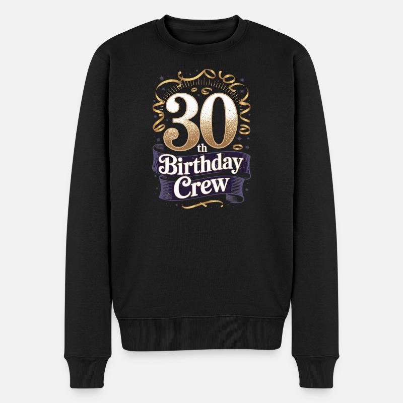 Équipe du 30e anniversaire - Pull Premium bio Homme - noir