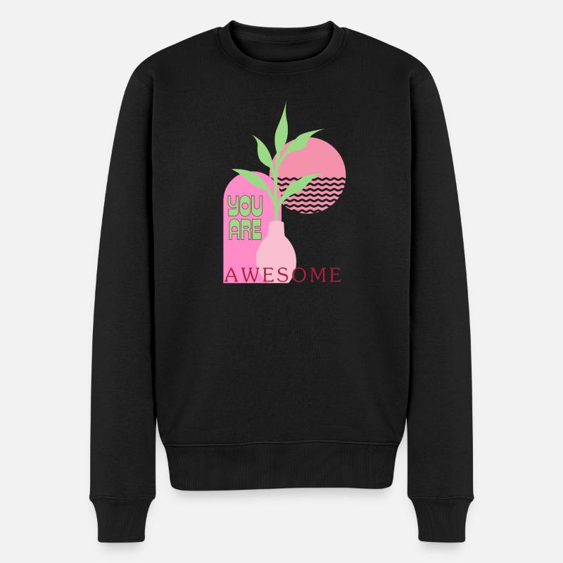 Tu es incroyable - Pull Premium bio Homme - noir