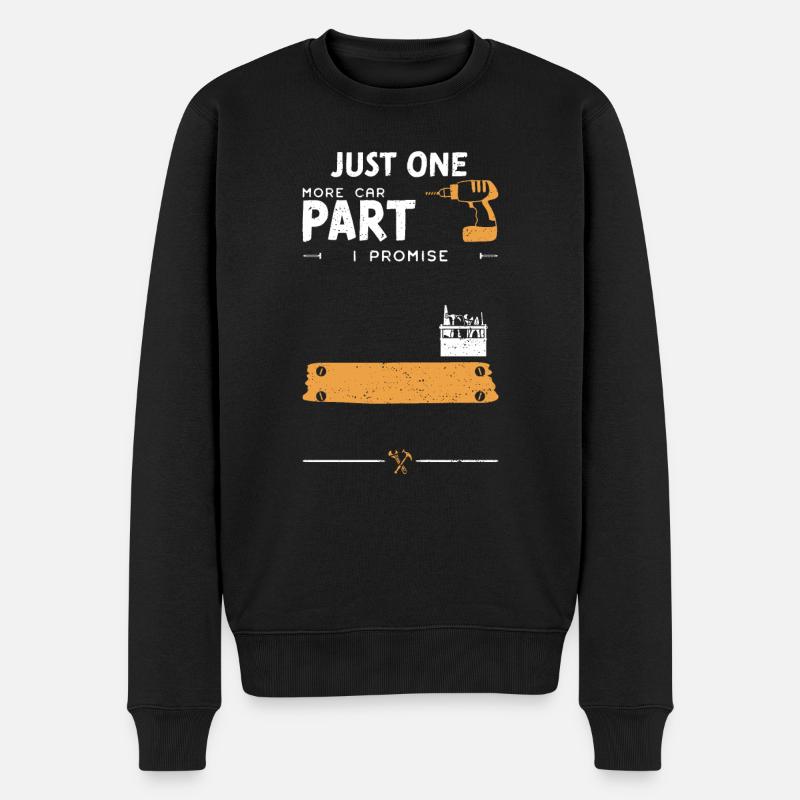 Juste une autre pièce de voiture que je promets - Pull Premium bio Homme - noir