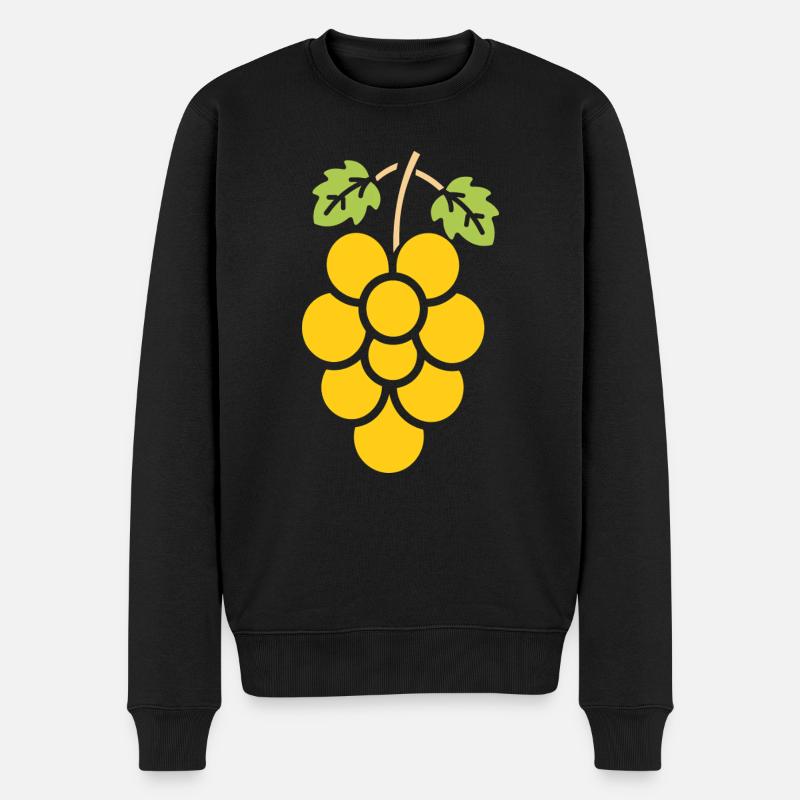 Raisin - Pull Premium bio Homme - noir