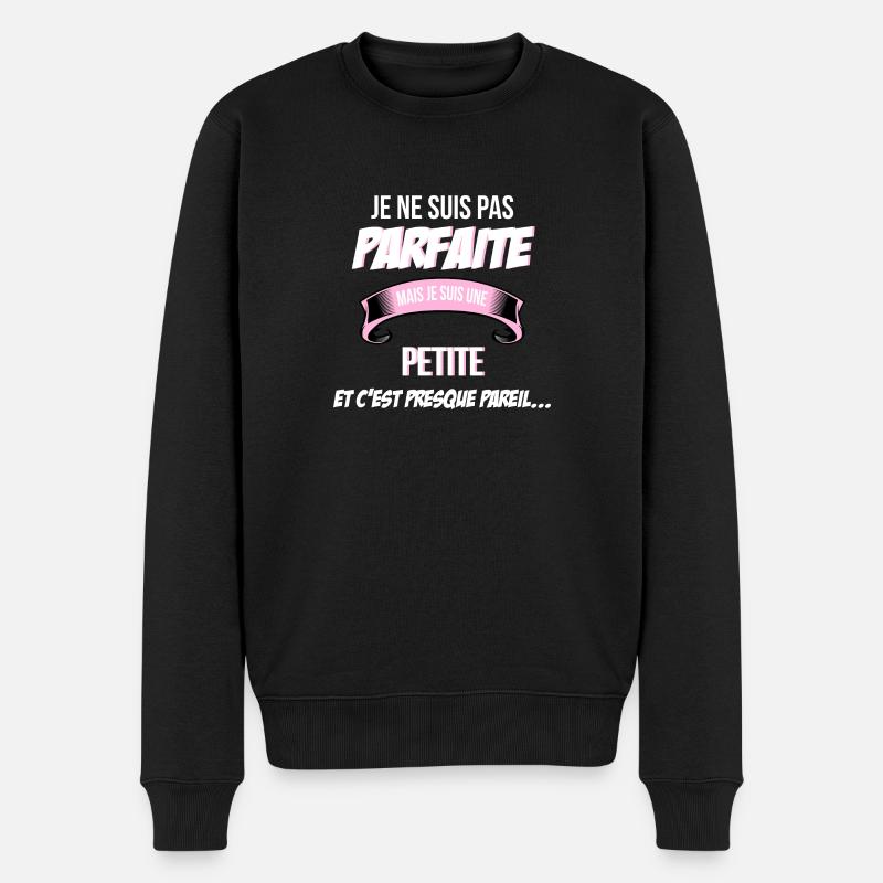 petite cadeau humour - Pull Premium bio Homme - noir