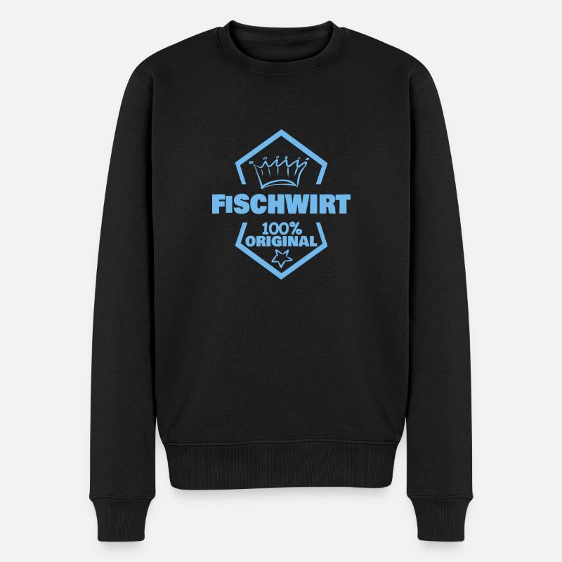 Travail Pêcheur - Pull Premium bio Homme - noir