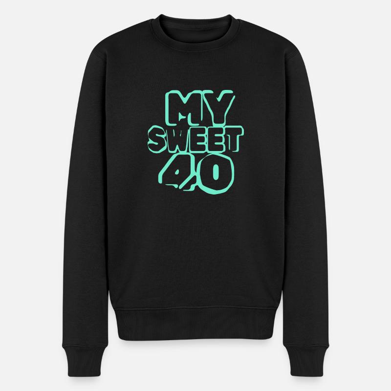 40 - Pull Premium bio Homme - noir