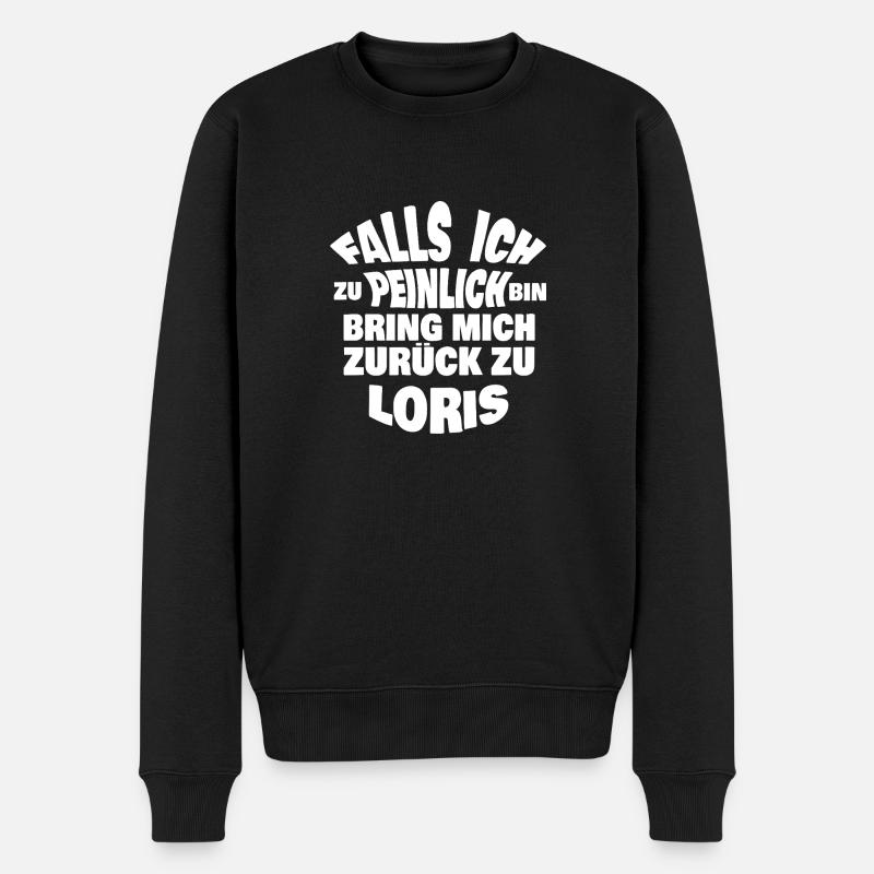 Cadeau pour Loris - Pull Premium bio Homme - noir
