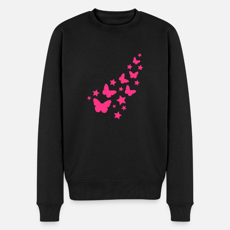 Papillon - Pull Premium bio Homme - noir