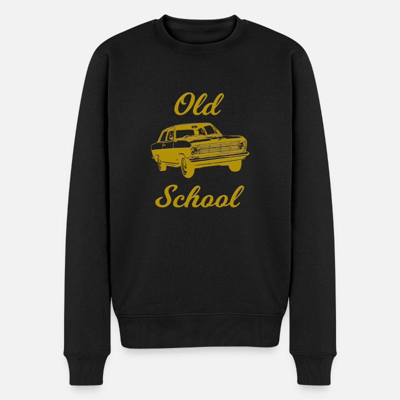 Kadett Oldtimer - Männer Premium Bio Pullover - Schwarz