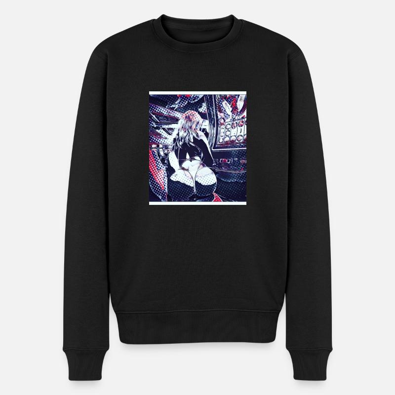 GTALive - Männer Premium Bio Pullover - Schwarz