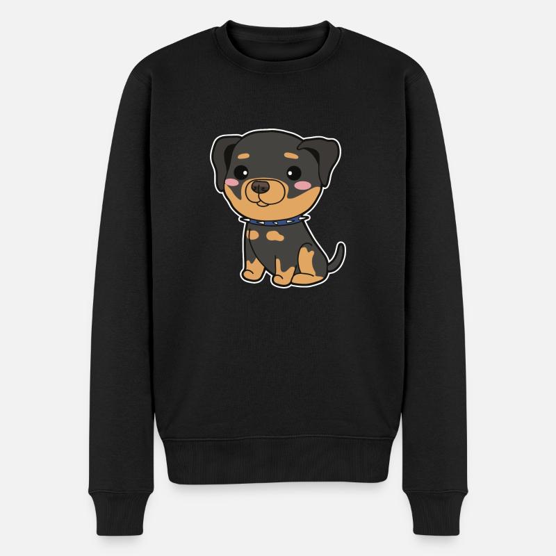 M. Rottweiler - Pull Premium bio Homme - noir