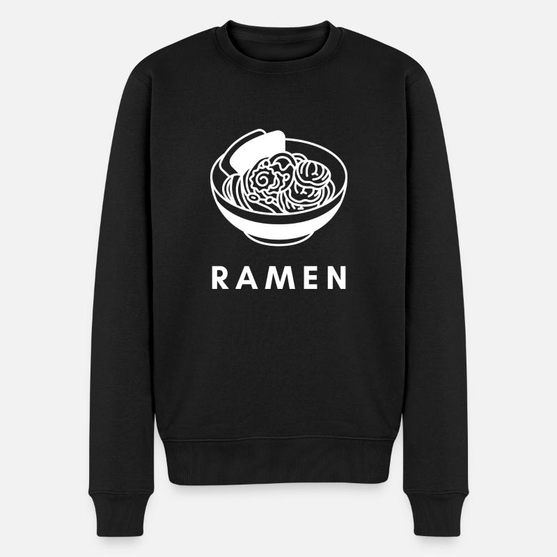 Ramen - Pull Premium bio Homme - noir