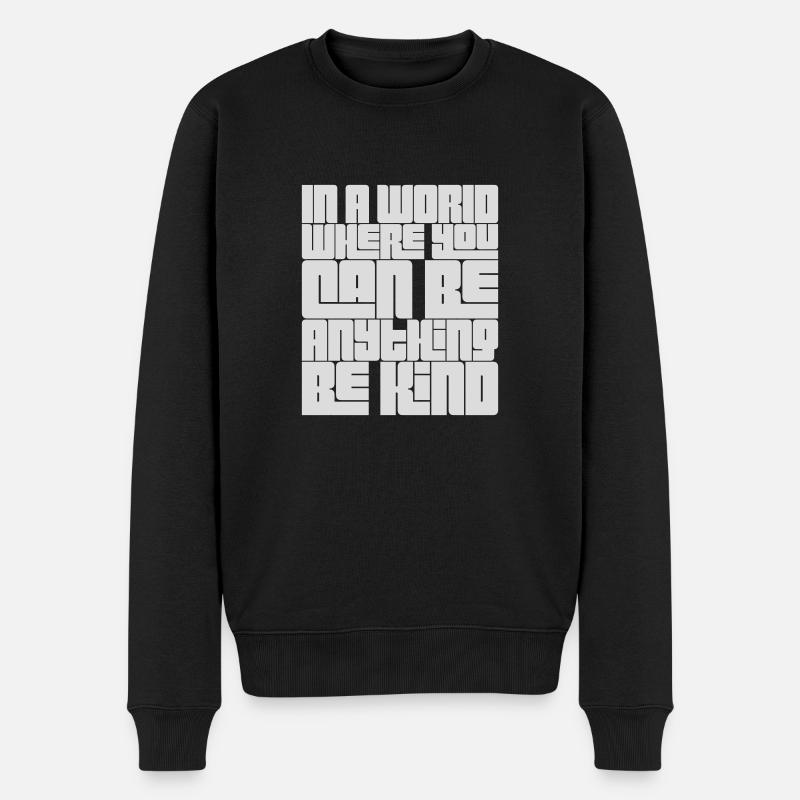 Vous pouvez être gentil - Pull Premium bio Homme - noir