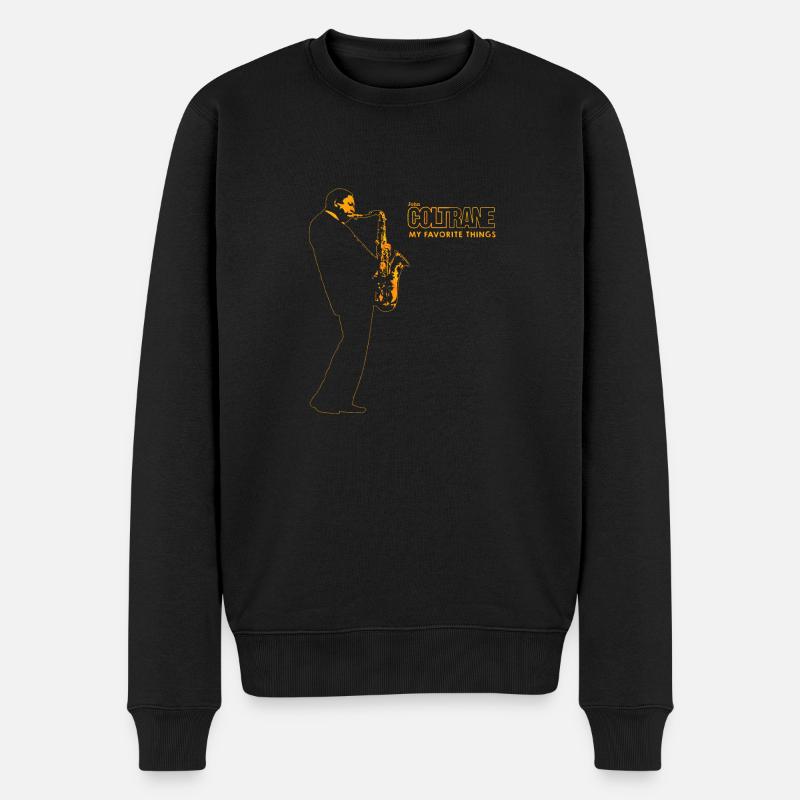 Coltrane - Pull Premium bio Homme - noir