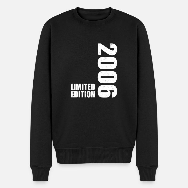 2006 Limited Edition - Männer Premium Bio Pullover - Schwarz