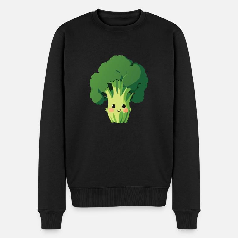 Bubatz - Legalize it - Brokkoli - Männer Premium Bio Pullover - Schwarz