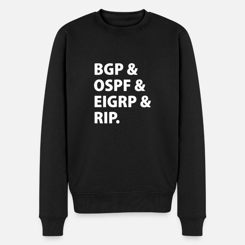 BGP & OSPF & EIGRP & RIP. - Pull Premium bio Homme - noir