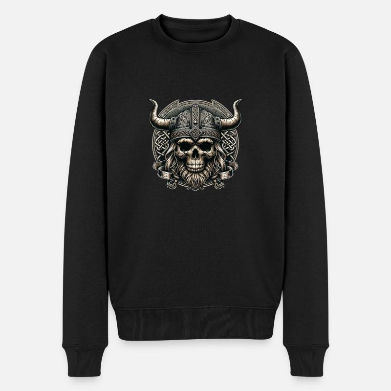 Repos du guerrier celtique - Pull Premium bio Homme - noir