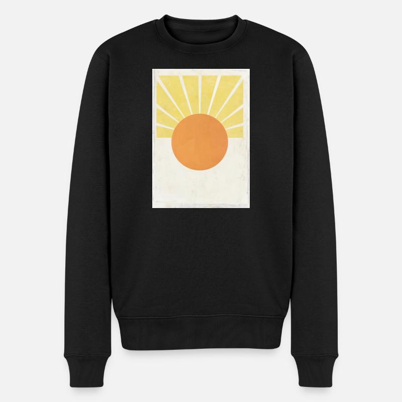 Soleil - Pull Premium bio Homme - noir