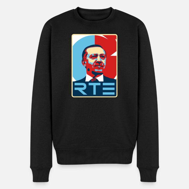 Recep Tayyip Erdoğan - Pull Premium bio Homme - noir