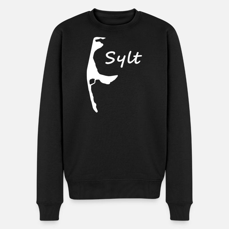 Sylt - Pull Premium bio Homme - noir