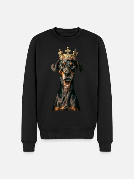 Doberman - Pull Premium bio Homme - noir