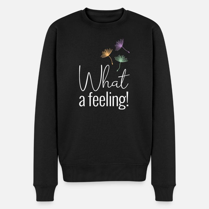 Quel sentiment négatif - Pull Premium bio Homme - noir