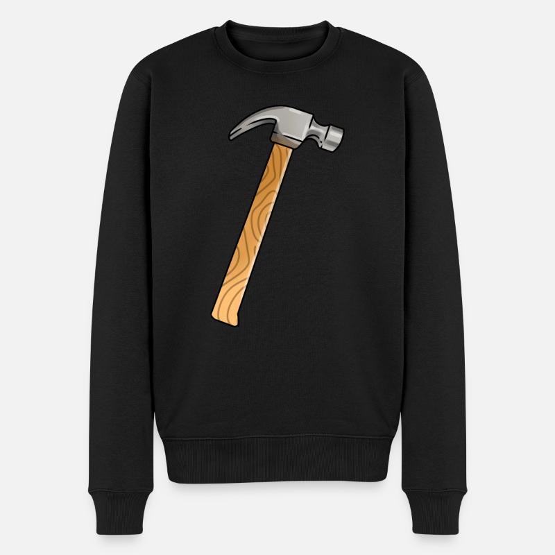 Marteau - Pull Premium bio Homme - noir