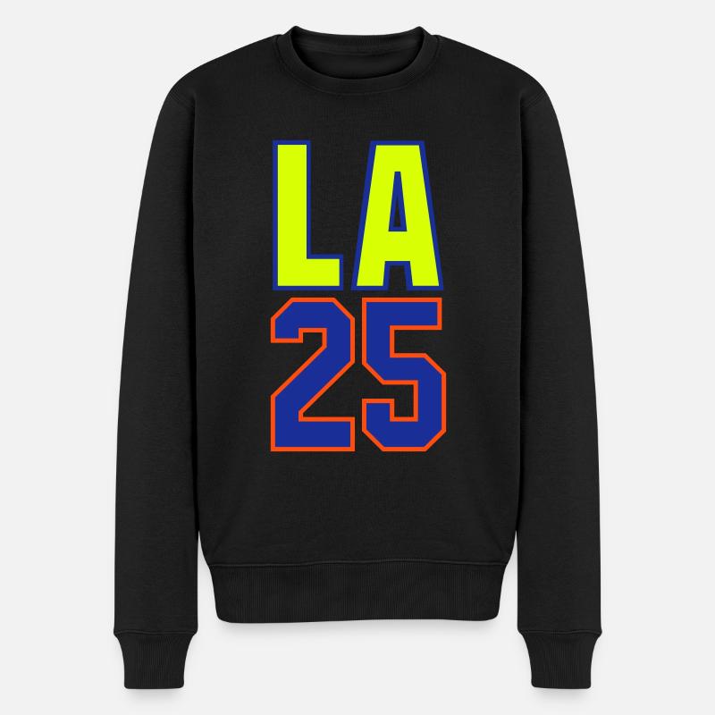 LA 25 - Pull Premium bio Homme - noir