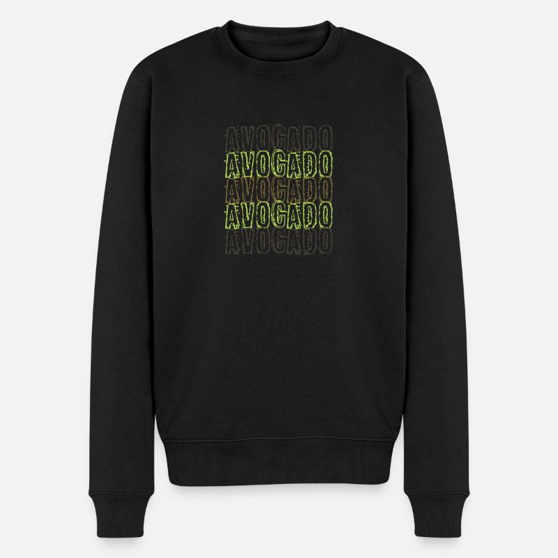 avocat alerte - Pull Premium bio Homme - noir