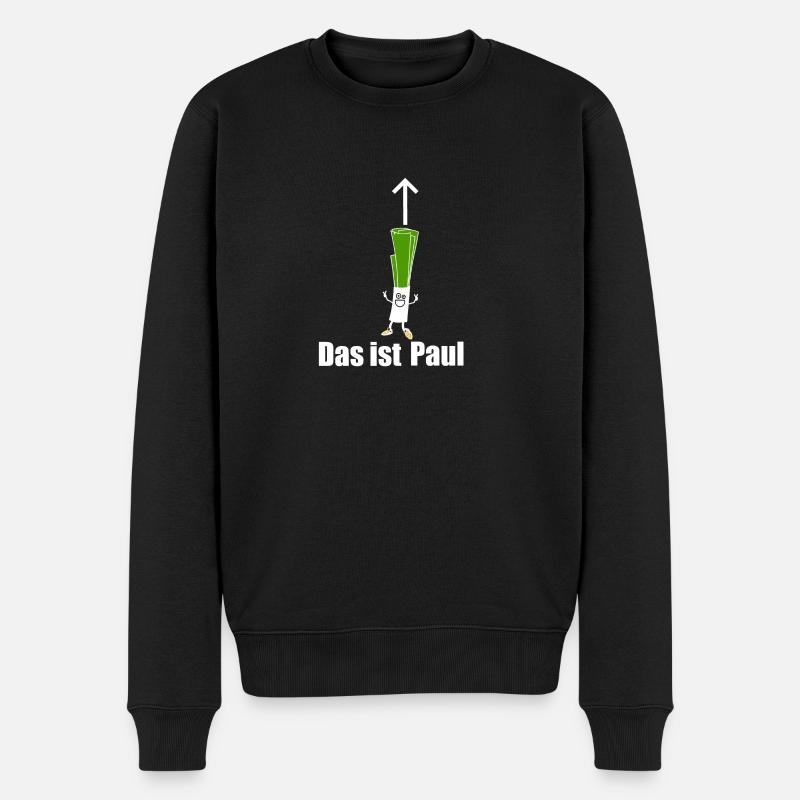 Lauch Paul lustige Geschenkidee T-Shirt - Männer Premium Bio Pullover - Schwarz