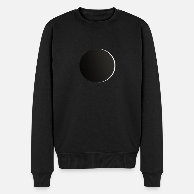 Eclipse Shirt discreed - Männer Premium Bio Pullover - Schwarz