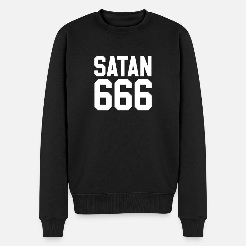 Satan équipe - Pull Premium bio Homme - noir