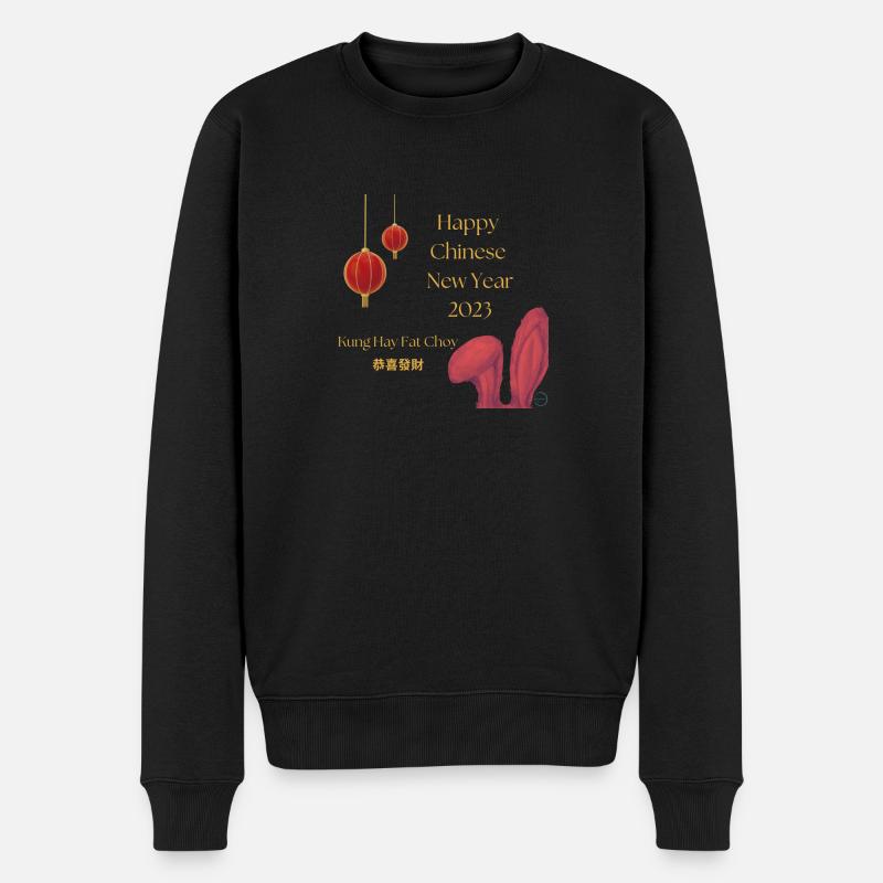 Nouvel an chinois 2023 - Pull Premium bio Homme - noir